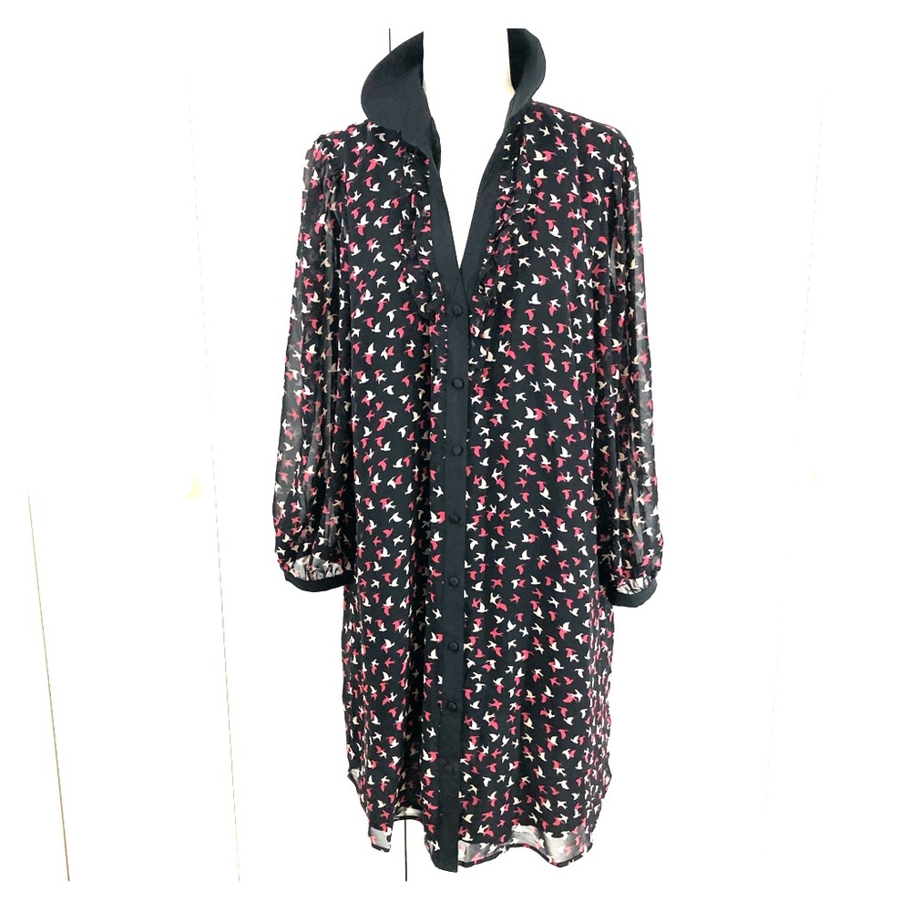Elle Sparrow Button Down Dress Size XL